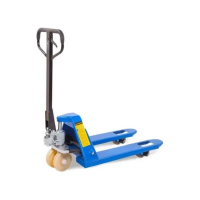 Тележка гидравлическая 2500 кг 800 мм нейлоновые колеса TOR RHP