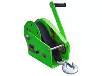 Лебедка барабанная с автоматическим тормозом  AHW2600 г/п 1200 кг, лента 10 м