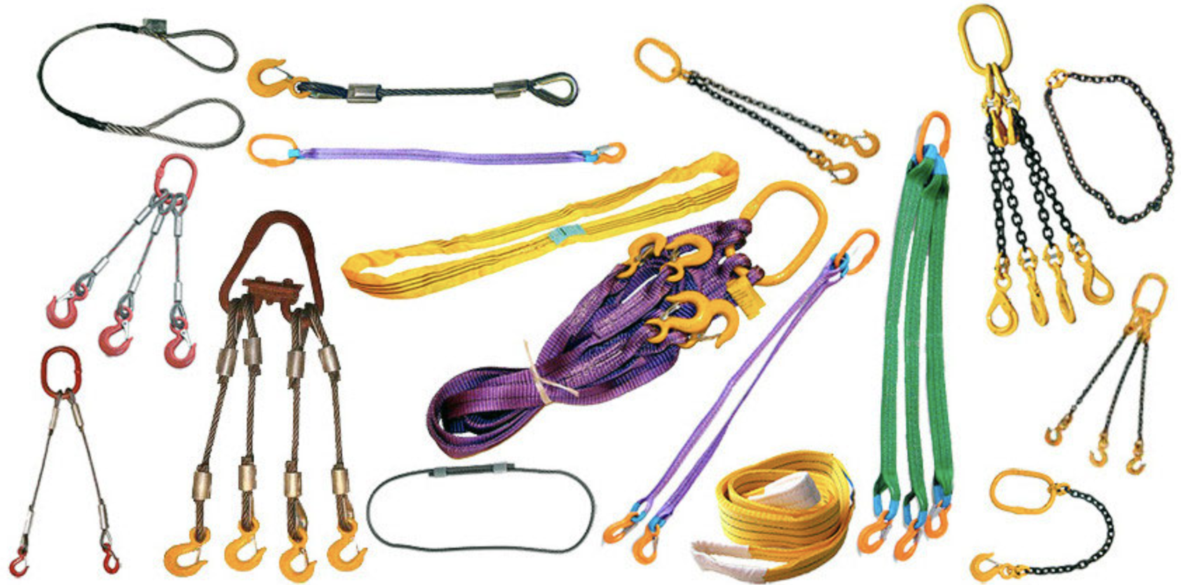 Стропы в строительстве: текстильные, канатные и цепные — сравнение и области применения Стропы в строительстве: текстильные, канатные и цепные — сравнение и области применения