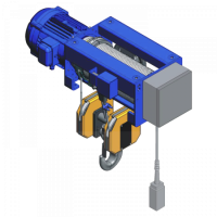 Электротельфер VAT4521E3NS  (г/п 10 тн, в/п 9 м), стационарный