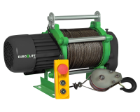 Лебедка электрическая KCD 500/1000 кг, 100/50 м 380В
