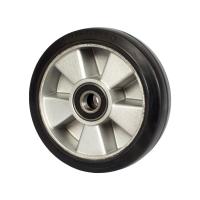 Колесо гидравлической тележки с подшипниками, резина, 180 х 50мм