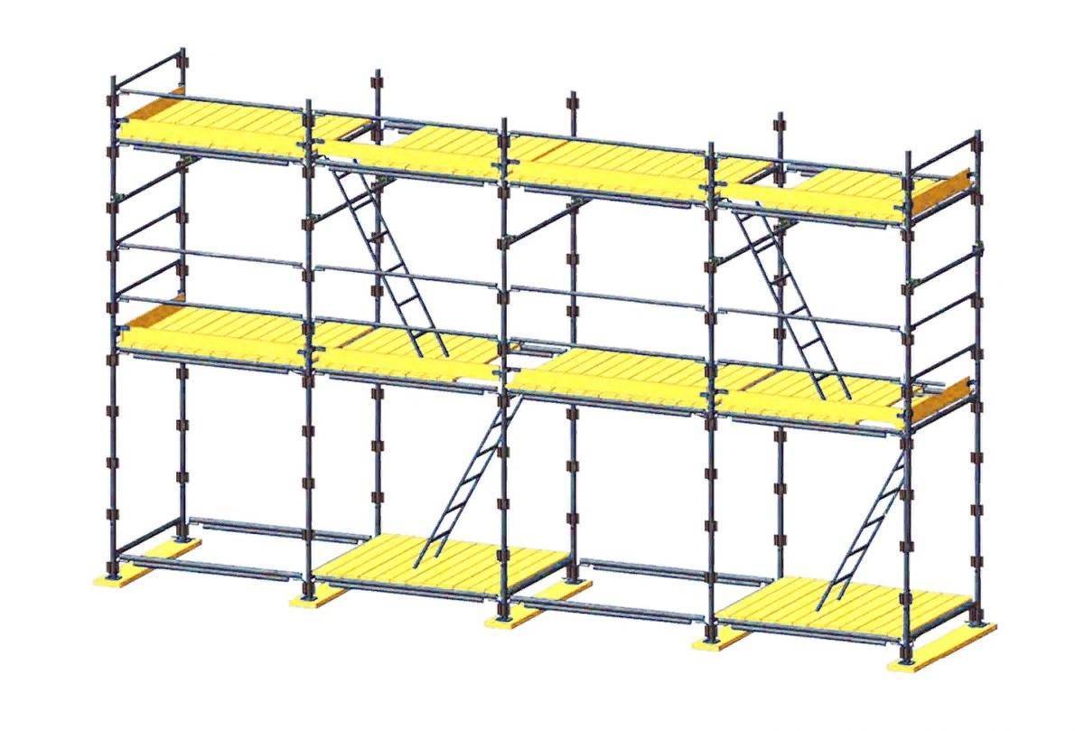 Строительные леса: виды и характеристики Строительные леса: виды и характеристики