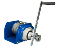 Лебедка ручная CHW-3.0, г/п 3200 кг, канат 40 м