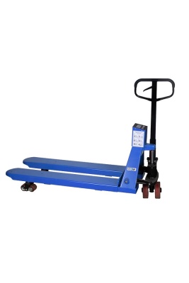 Тележка гидравлическая 2500 кг 1150 мм TOR CBY-CW2 (серия N) с весами (полиуретановые колеса)