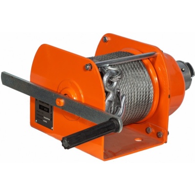 Лебедка барабанная ручная JHW 1 т 40 м СибТаль