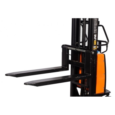 Штабелер с электроподъемом 1 т - 2 м Вилы: 1100 , Гелевая АКБ, SPN1020 SIBLINE