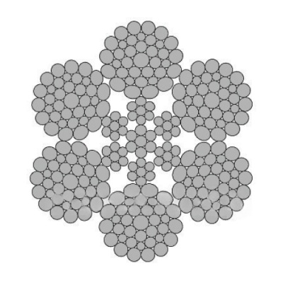 Канат д. 16,0мм 6x36WS+IWRC