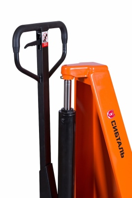 Тележка складская гидравлическая Сибталь, модель ACR-S, 1500 кг,1150 мм с ножничным подъемом