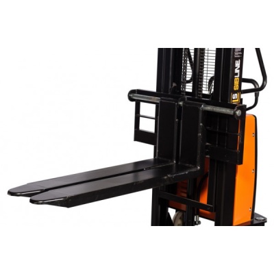 Штабелер с электроподъемом 1 т - 2 м Вилы: 1100 , Гелевая АКБ, SPN1020 SIBLINE