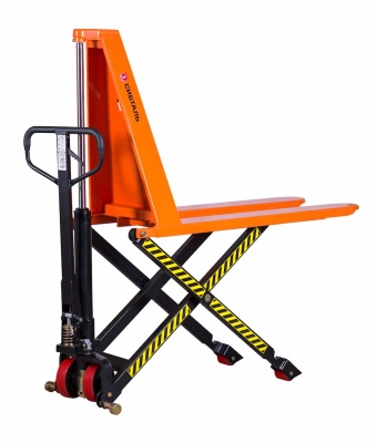 Тележка складская гидравлическая Сибталь, модель ACR-S, 1500 кг,1150 мм с ножничным подъемом