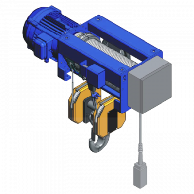 Электротельфер VAT4521E3NS  (г/п 10 тн, в/п 9 м), стационарный