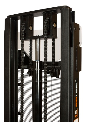 Штабелер электрический самоходный, поводковый 1,5 т - 3,5 м Вилы: 1150 , Гелевая АКБ, WS1535 SIBLINE