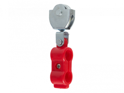 Кабельная тележка для струны 6мм (пластиковая + металл.)