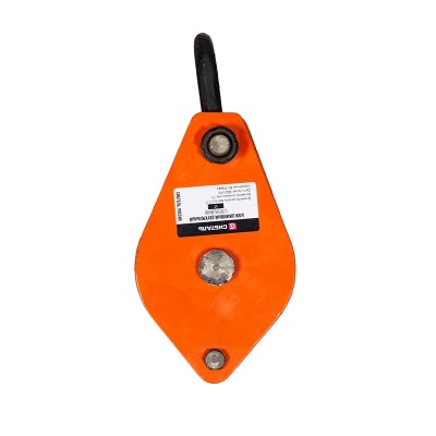 Блок шкивовый двухрольный с проушиной 1 т, D каната 6 - 7 мм, СибТаль