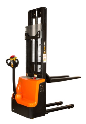 Штабелер электрический самоходный, поводковый 1,5 т - 3,5 м Вилы: 1150 , Гелевая АКБ, WS1535 SIBLINE