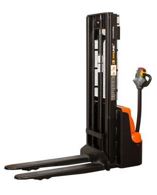 Штабелер электрический самоходный, поводковый 1,5 т - 3,5 м Вилы: 1150 , Гелевая АКБ, WS1535 SIBLINE