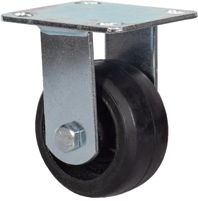 Колесо большегрузное неповоротное обрезиненное 200 мм - FCd 80