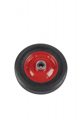 Колесо литое резиновое 200 мм SR1500 несимметричное (шариковый подшипник)