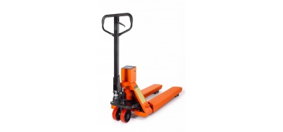 Тележка гидравлическая 2500 кг 1150 мм TOR CBY-CW2 (серия Z) с весами и принтером (полиурет.колеса)