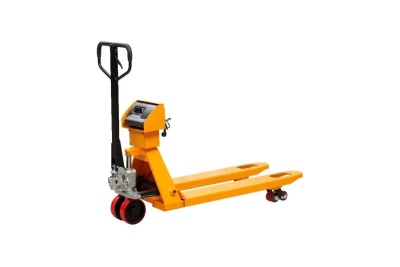 Тележка гидравлическая 2500 кг 1150 мм TOR CBY-CW2 (серия Z) с весами (полиуретановые колеса)