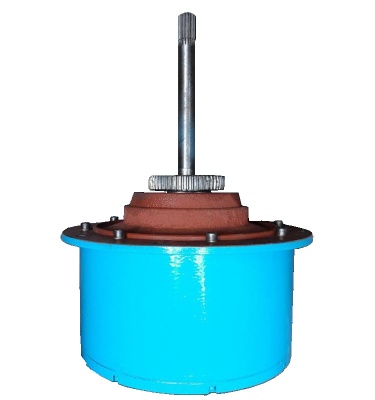 Редуктор в сборе с валом, г/п 5 т, в/п 6 м