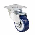 Колеса мебельные (синяя резина)