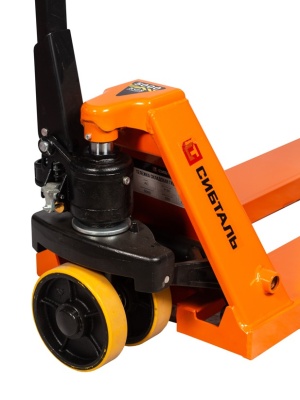 Гидравлическая тележка (рокла) ACR, 5 т, Вилы: 1150 Х 550, СибТаль, полиуретановые колеса