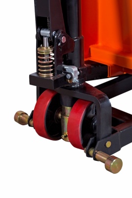 Тележка складская гидравлическая Сибталь, модель ACR-S, 1500 кг,1150 мм с ножничным подъемом